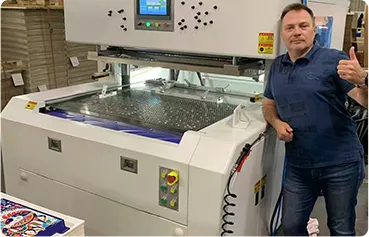 KYD-1080A Stripping & Blanking Machine in Russia