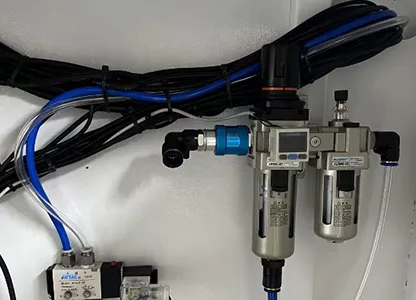 Palletizing electrical parts
