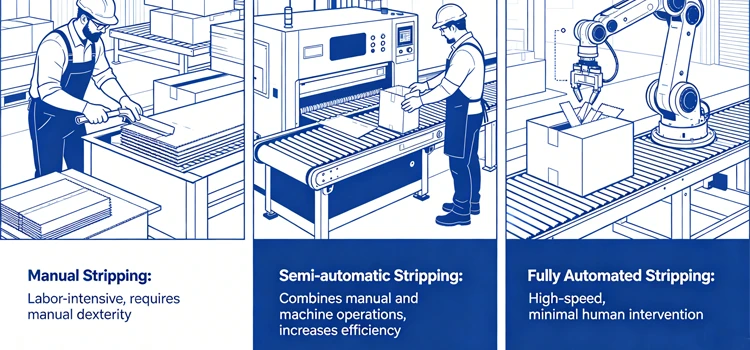 Automatic Full Page Stripping & Blanking Machine